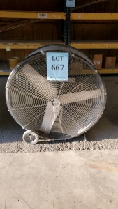 LAKEWOOD 42in INDUSTIRAL DRUM FAN ( LOCATED IN ODESSA TX )