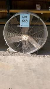 AIRMASTER 42in INDUSTIRAL DRUM FAN ( LOCATED IN ODESSA TX )