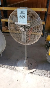 SMC 32in INDUSTRIAL PEDESTAL FAN (LOCATED IN ODESSA TX )