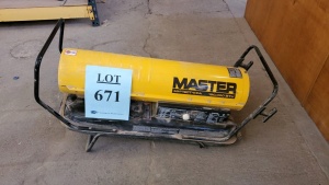 MASTER MH-190T-KFA 190,000BTU DIESEL AIR HEATER (LOCATED IN ODESSA TX )