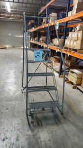 ULINE 5 STEP SAFETY LADDER (LOCATED IN ODESSA TX )