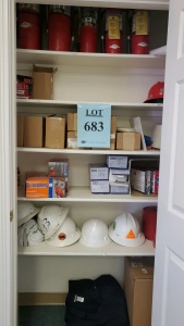 ASST'D SAFETY GEAR AND FIRE EXTINGUISHER (LOCATED IN ODESSA TX )