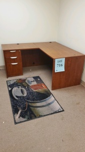 (2) DESKS, BOOKCASE, FILE CABINET (LOCATED IN ODESSA TX)