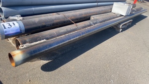 LOT APPROX (50) STEEL PIPE, 1/2", 1", 1 1/2", 2", 3", 4", 6", 8" OD, 10'FT, 20'FT, 21'FT LONG, (LOCATION: 91-480 MALAKOLE STREET, KAPOLEI, HI), (WEST SIDE)