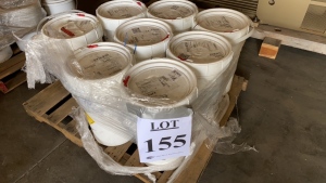 LOT (8) 50 LBS BUCKETS OF NALCO TOWERBROM 991, (LOCATION: 91-480 MALAKOLE STREET, KAPOLEI, HI), (WEST SIDE)