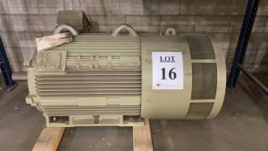 GENERAL ELECTRIC MOTOR, 200 HP, 1185 RPM, FRAME: 509LL, 460 VOLTS, TYPE: KS, 3 PHASE, 60 HZ, MODEL: 5KS509KAA360, S/N: EKFT141U038, (LOCATION: 91-480 MALAKOLE STREET, KAPOLEI, HI), (WEST SIDE)