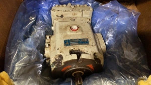 DENISON PUMP MODEL: HP 275, SERIAL NO: 4H29-7043, (LOCATION: 91-480 MALAKOLE STREET, KAPOLEI, HI), (WEST SIDE)