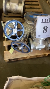 LOT (1) DSI 4" 150 FLANGED GATE VALVE, (1) BONNEY FORGE 4" 150 FLANGED GATE VALVE, AND (1) BONNEY FORGE 6" 150 FLANGED GATE VALVE, (LOCATION: 91-480 MALAKOLE STREET, KAPOLEI, HI), (WEST SIDE)