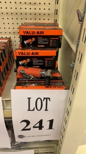 (16) VALU AIR 1/4IN ANGLE DIE AIR GRINDER MODEL: 7315 (ROW 22)