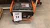 GENERAC GENERATOR MODEL: GP3300 (ROW 24)