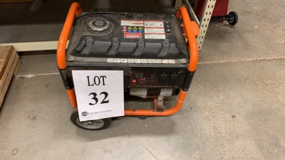 GENERAC GENERATOR MODEL: GP3300 (ROW 24)