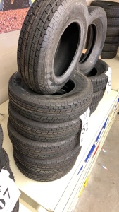 (6) ROADGUIDER TIRE ST175/80R13 (ROW 27)