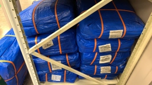 (20) RAM BLUE TARP 20FT X 50FT (ROW 26)