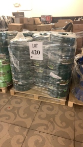 LOT OF ASST'D (40) GARDEN HOSE 5/8 X 164, 3/4 X 164, 5/8 X 131 (RESTURANT)