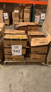 LOT OF ASST'D KINGDOM BOND GRINDING DISC APPROX. (500) 180 X 6 X 22.2MM, APPROX. (700) 115 X 3 X 22 AND APPROX (900) 180 X 1.6 X 22MM ( WAREHOUSE)