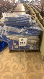 LOT OF ASST'D TARPS 20F X 20F, 20FT X 50FT, 10FT X 12FT, 20FT X 40FT AND 12FT X 16FT (RESTURANT)