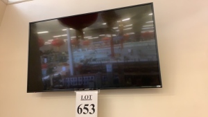 60IN SAMSUNG TV MODEL: LC60P6070U (NO CONTROL) (RESTURANT)