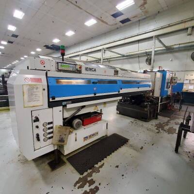 2000 Schutte AG-20 8-Spindle Automatic Screw Machine, S/N 09-05, 20 mm Capacity, 80 mm Max Part Length, Spindle Speeds to 10,000 RPM, Granite Base, .5 Second Index Idle Time, Pick-Off & Back Work, W/ Siemens Model OP-27 Control, CRT, Touchpad, 2000 IEMCA