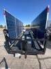 2014 SCT20 Hybrid Mobile Solar Generator (No Light Tower), 10 solar panels, 2 SMA inverters, Kubota GL11000 Generator (Generator Hours: 201), 2014 Carson Trailer, VIN #: 4HXSC1729FC175867 - 9