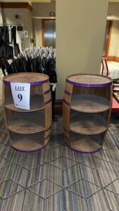 CROWN ROYAL BARREL DISPLAYS (LOCATION LOBBY)