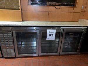 PERLICK BAR REFRIGERATOR MODEL BS84 (LOCATION STONE'S THROW)