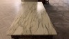 VINTAGE CARVED MARBLE TOPPED TABLE 30 INCH D X 65 1/2 INCH W X 34 INCH H, (LOCATION: WARDMAN TOWER) - 3