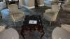 VINTAGE MARK DAVID COFFEE TABLE WITH (4) SIDE CHAIRS, (LOCATION: WARDMAN TOWER) - 2