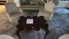 VINTAGE MARK DAVID COFFEE TABLE WITH (4) SIDE CHAIRS, (LOCATION: WARDMAN TOWER) - 3