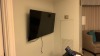 ROOM 2301 FURNITURE: KING SIZE MURPHY BED FRAME, CHAIR, KEURIG COFFEE MAKER, MINI FRIDGE, LAMPS, SAMSUNG TELEVISION, SOFA & IRON ( NO FIXTURES: LIGHT FIXTURES, TOILET, SINK, TUB, ETC NOT INCLUDED), (LOCATION: WARDMAN TOWER) - 3