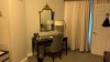 ROOM 2305 FURNITURE: KING SIZE BED FRAME, CHAIR, KEURIG COFFEE MAKER, MINI FRIDGE, LAMPS, SAMSUNG TELEVISION, DESK WITH CHAIR NIGHT STAND & IRON ( NO FIXTURES: LIGHT FIXTURES, TOILET, SINK, TUB, ETC NOT INCLUDED, (LOCATION: WARDMAN TOWER) - 2