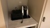 ROOM 2305 FURNITURE: KING SIZE BED FRAME, CHAIR, KEURIG COFFEE MAKER, MINI FRIDGE, LAMPS, SAMSUNG TELEVISION, DESK WITH CHAIR NIGHT STAND & IRON ( NO FIXTURES: LIGHT FIXTURES, TOILET, SINK, TUB, ETC NOT INCLUDED, (LOCATION: WARDMAN TOWER) - 6