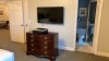 ROOM 2320 FURNITURE: KING SIZE BED FRAME, SOFA, COFFE TABLE WITH CHAIRS, KEURIG COFFEE MAKER, MINI FRIDGE, LAMPS, (2) SAMSUNG TELEVISION, DESK WITH CHAIR NIGHT STAND & IRON ( NO FIXTURES: LIGHT FIXTURES, TOILET, SINK, TUB, ETC NOT INCLUDED), (LOCATION: WA - 7