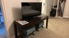 ROOM 2324 FURNITURE: KING SIZE BED FRAME, CHAIR, KEURIG COFFEE MAKER, MINI FRIDGE, LAMPS, SAMSUNG TELEVISION, DESK WITH CHAIR, NIGHT STANDS & IRON ( NO FIXTURES: LIGHT FIXTURES, TOILET, SINK, TUB, ETC NOT INCLUDED), (LOCATION: WARDMAN TOWER) - 4