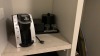 ROOM 2324 FURNITURE: KING SIZE BED FRAME, CHAIR, KEURIG COFFEE MAKER, MINI FRIDGE, LAMPS, SAMSUNG TELEVISION, DESK WITH CHAIR, NIGHT STANDS & IRON ( NO FIXTURES: LIGHT FIXTURES, TOILET, SINK, TUB, ETC NOT INCLUDED), (LOCATION: WARDMAN TOWER) - 5