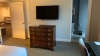 ROOM 2340 FURNITURE: KING SIZE BED FRAME, CHAIR, KEURIG COFFEE MAKER, COMMODE, MINI FRIDGE, LAMPS, NIGHT STAND, SAMSUNG TELEVISION, DESK WITH CHAIR, SOFA, COFFEE TABLE WITH CHAIRS & IRON ( NO FIXTURES: LIGHT FIXTURES, TOILET, SINK, TUB, ETC NOT INCLUDED), - 7