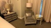 ROOM 2344 FURNITURE: KING SIZE BED FRAME, CHAIR, KEURIG COFFEE MAKER, MINI FRIDGE, LAMPS, SAMSUNG TELEVISION, NIGHT STAND, DESK WITH CHAIR & IRON ( NO FIXTURES: LIGHT FIXTURES, TOILET, SINK, TUB, ETC NOT INCLUDED), (LOCATION: WARDMAN TOWER) - 2