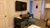 ROOM 2345 FURNITURE: KING SIZE MURPHY BED FRAME, CHAIR, KEURIG COFFEE MAKER, MINI FRIDGE, LAMPS, SAMSUNG TELEVISION, SOFA & IRON ( NO FIXTURES: LIGHT FIXTURES, TOILET, SINK, TUB, ETC NOT INCLUDED), (LOCATION: WARDMAN TOWER) - 5