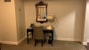 ROOM 2365 FURNITURE: KING SIZE BED FRAME, CHAIR, KEURIG COFFEE MAKER, MINI FRIDGE, LAMPS, SAMSUNG TELEVISION, NIGHT STAND, DESK WITH CHAIR & IRON ( NO FIXTURES: LIGHT FIXTURES, TOILET, SINK, TUB, ETC NOT INCLUDED), (LOCATION: WARDMAN TOWER) - 3