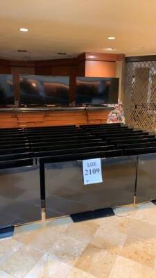 LOT OF (10) 50 INCH SAMSUNG TELEVISIONS (NO REMOTES OR POWER CABLES) (LOCATION: MAIN LOBBY)