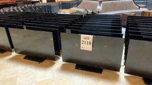 LOT OF (20) 50 INCH SAMSUNG TELEVISIONS (NO REMOTES OR POWER CABLES) (LOCATION: MAIN LOBBY)