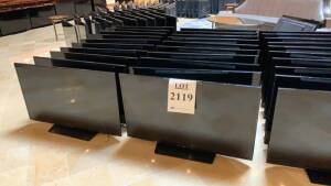 LOT OF (20) 50 INCH SAMSUNG TELEVISIONS (NO REMOTES OR POWER CABLES) (LOCATION: MAIN LOBBY)