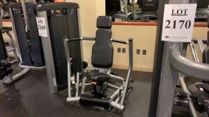 LIFE FITNESS CHEST PRESS MACHINE MODEL: SS-CP (LOCATION: FITNESS CENTER)