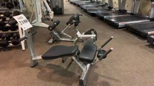 LIFE FITNESS AB CRUNCH BENCH (LOCATION: FITNESS CENTER)