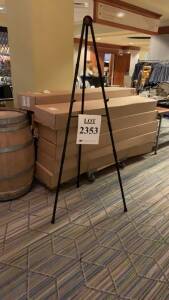 LOT OF (30) HERCULES EASEL DISPLAY STANDS (LOCATION: MAIN LOBBY BY ELEVATOR)