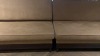 LOT OF (2) SOFAS WITH WOOD FRAME 96 INCH X 30 INCH AND (3) SIDE TABLES (LOCATION: LOBBY LOUNGE) - 2