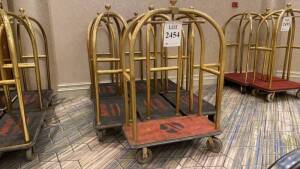 LOT (7) FORBES INDUSTRIES LUGGAGE CARTS (LOCATION: MAIN LOBBY)