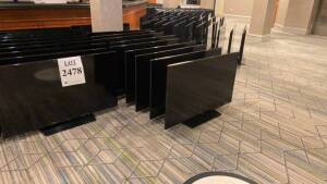 LOT OF (40) 50 INCH SAMSUNG TELEVISIONS (NO REMOTES OR POWER CABLES) (LOCATION: MAIN LOBBY)