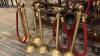 LOT OF LAWRENCE 310 METAL STANCHION (LOCATION: MAIN LOBBY BY BIG SALON) - 2
