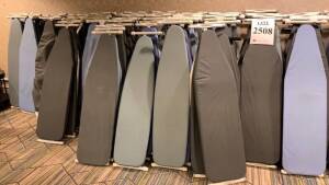 LOT OF (75) ASSTD IRON BOARDS (LOCATION: MAIN LOBBY NEXT TO BIG SALON TOWER SIDE)