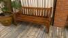 LOT OF (4) WOOD BENCHES, (LOCATION: WARDMAN TOWER) - 2